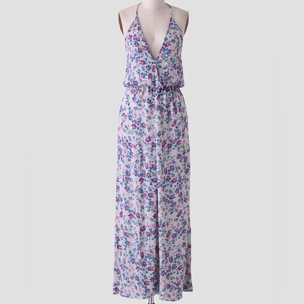 Lovestitch Floral Maxi Dress, size M